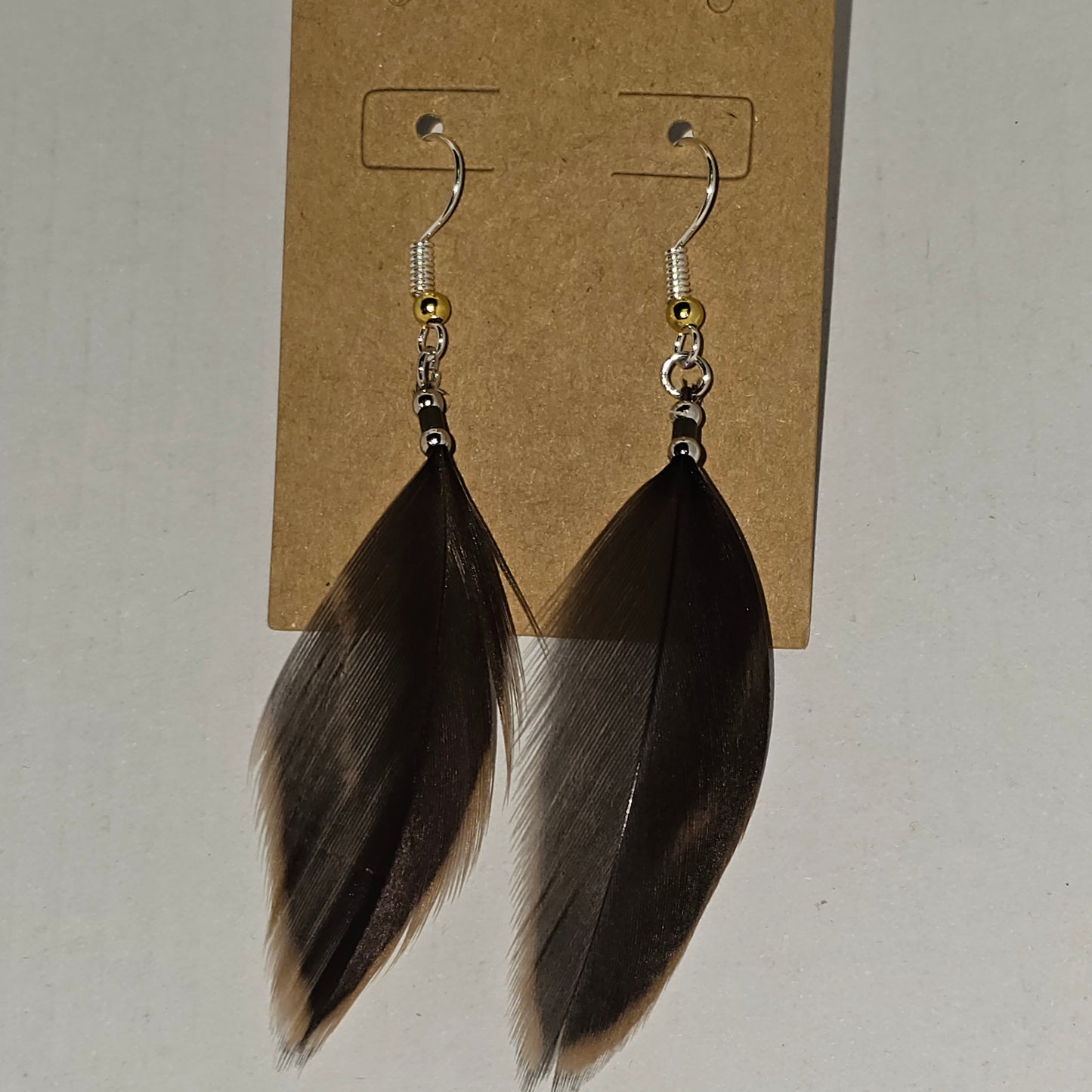 Duck Feather Earrings
