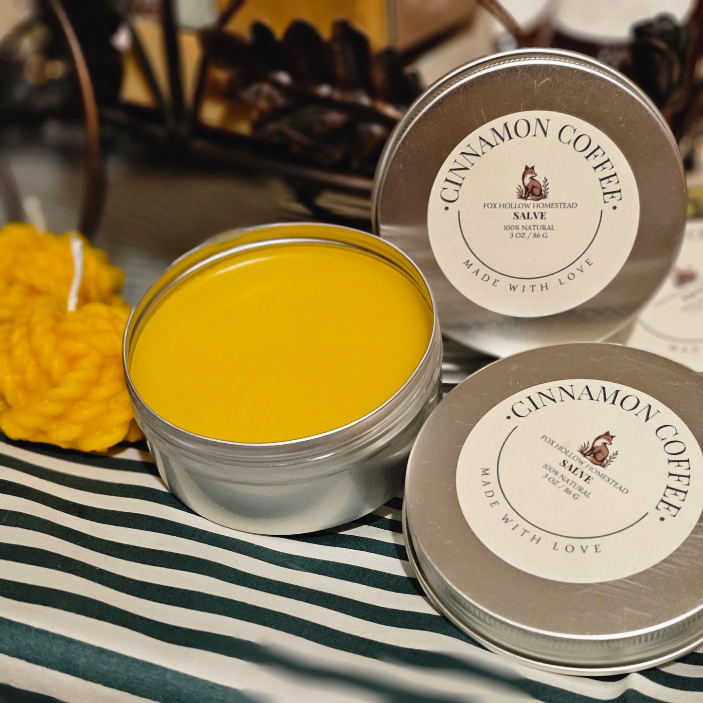 Cinnamon Coffee Salve