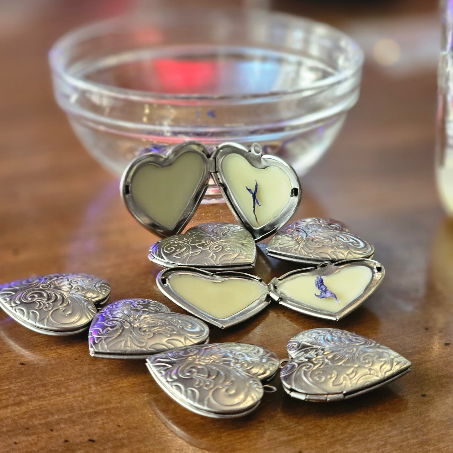 Wildflower Keepsake Solid Perfume Locket