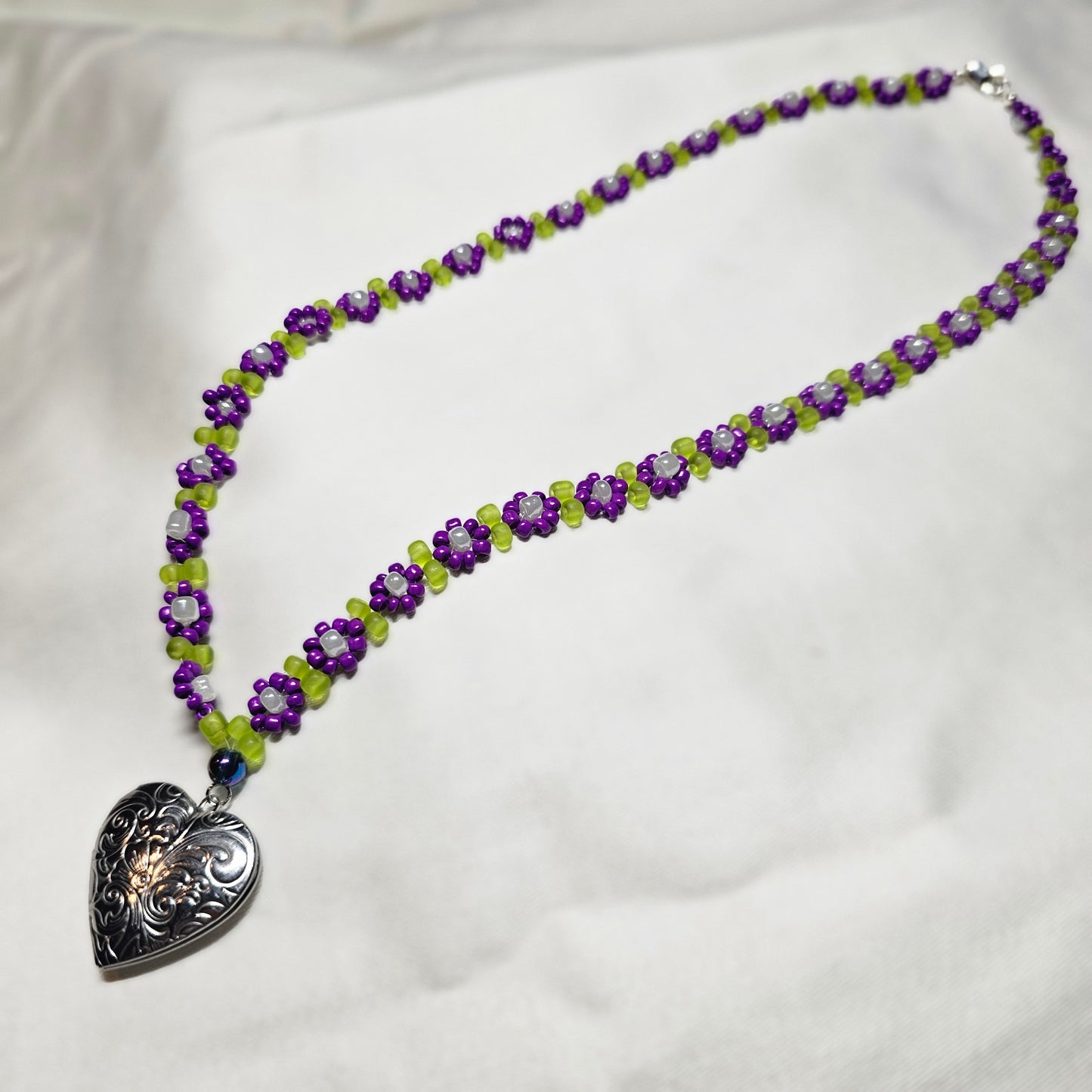 Wildflower Keepsake solid perfume - necklace 24"