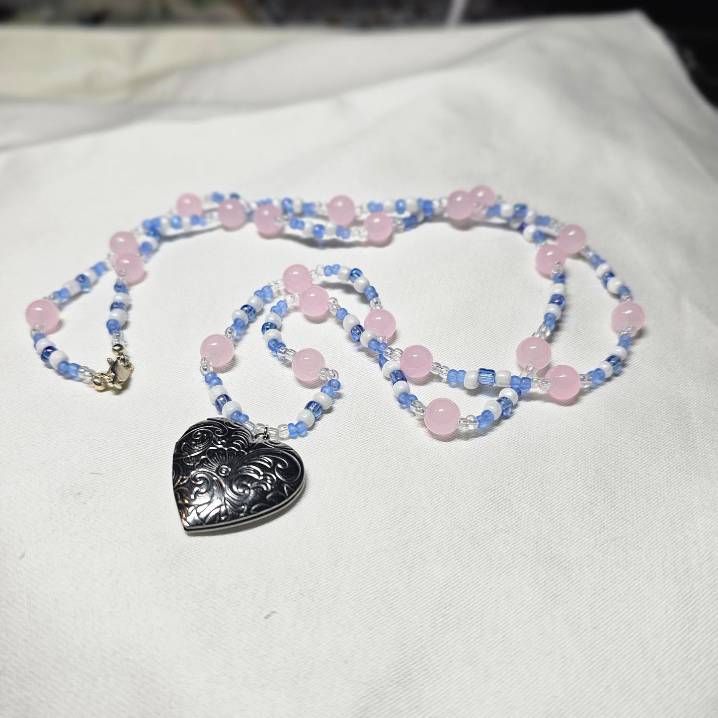 Wildflower Keepsake solid perfume - necklace 32"