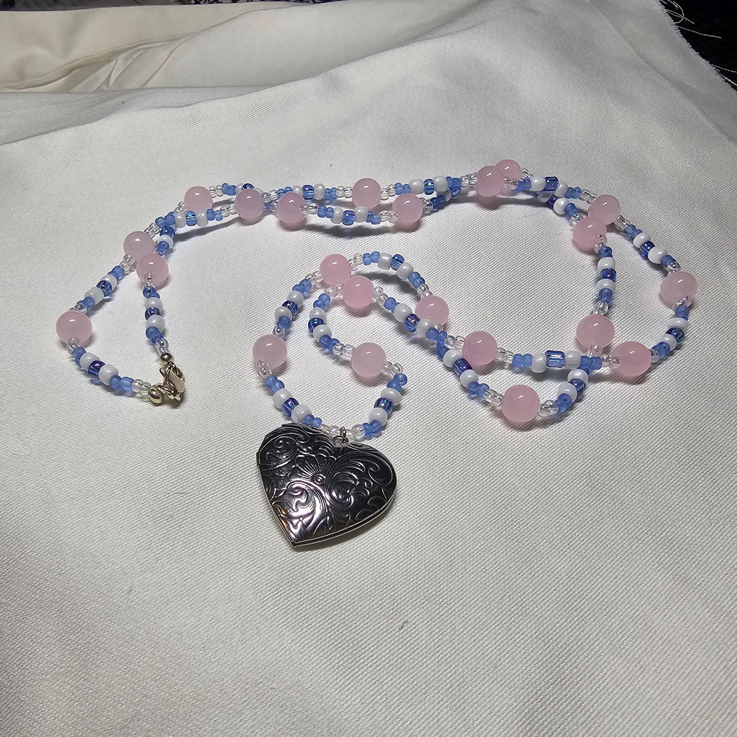 Wildflower Keepsake solid perfume - necklace 32"