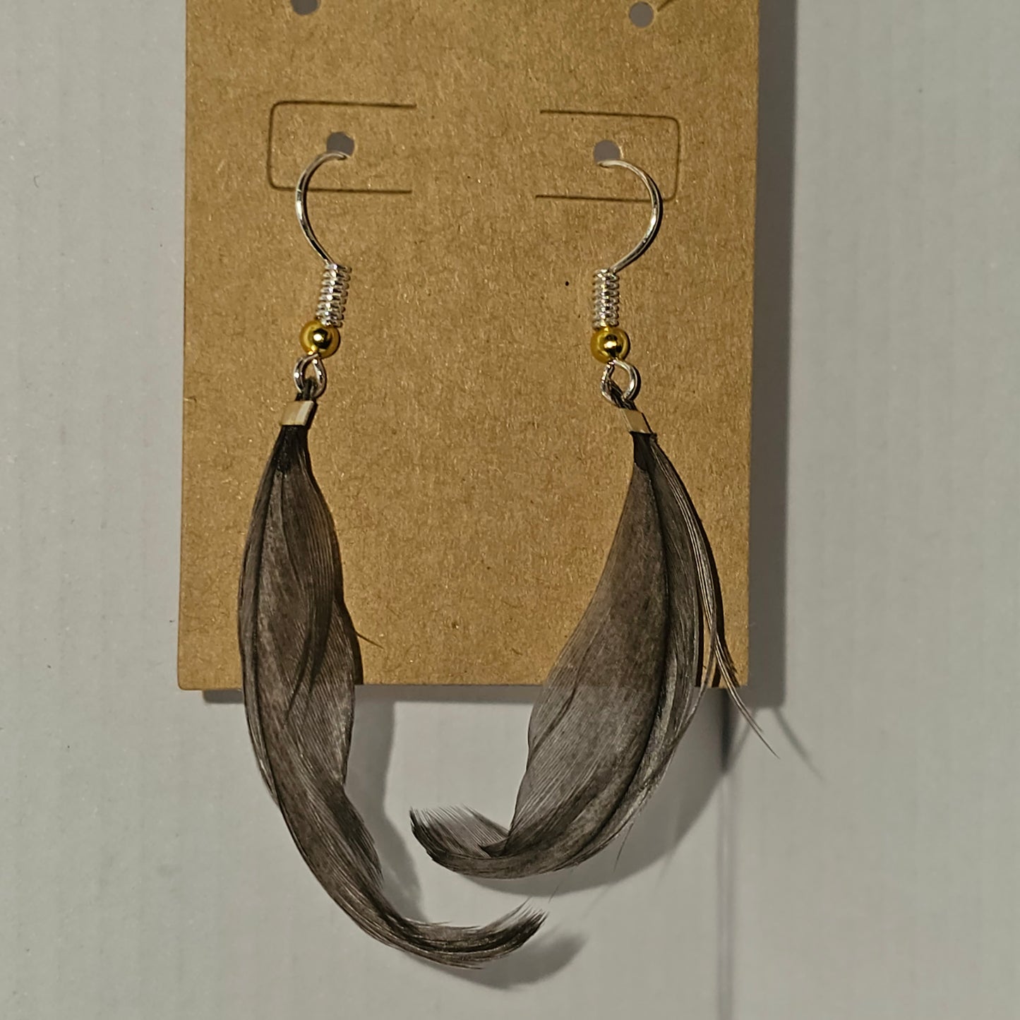 Chicken Feather Earrings